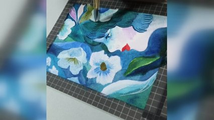 따라 그린 거 맞아?...작품이 된 '집콕 미술' / YTN