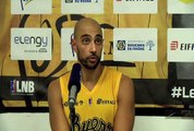 Karim Atamna après la victoire de Fos Provence Basket contre St Quentin