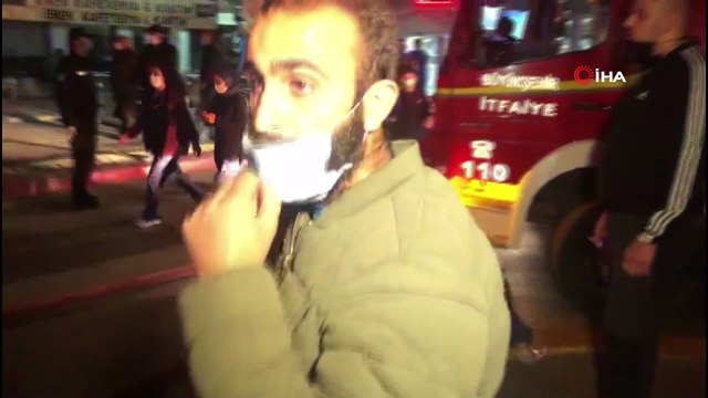 Dışkapı Eğitim ve Araştırma Hastanesinde yangın