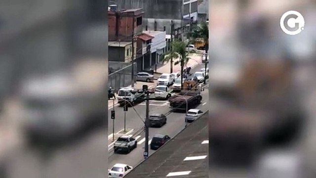 Perseguição policial é registrada na Rodovia Norte-Sul, na Serra