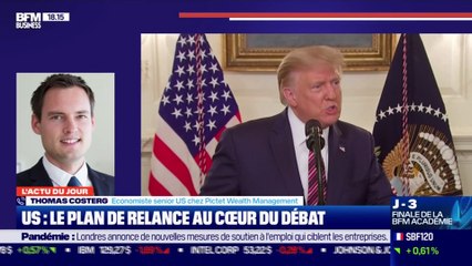 Thomas Costerg (Pictet Wealth Management) : Le plan de relance au coeur du débat aux Etats-Unis - 09/10