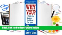 About For Books  Why You?: 101 Interview Questions You'll Never Fear Again  Review