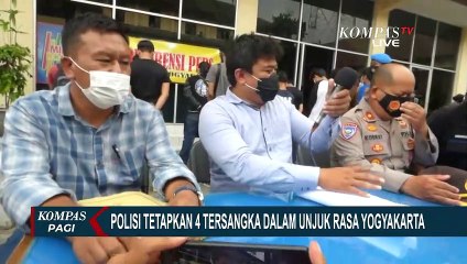 Download Video: Merusak Fasilitas Umum, 4 Orang Pendemo Jadi Tersangka!