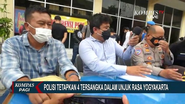 Merusak Fasilitas Umum, 4 Orang Pendemo Jadi Tersangka!