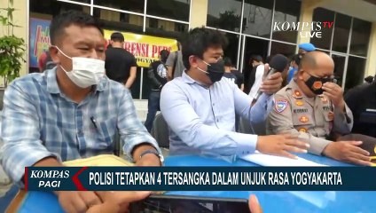 Merusak Fasilitas Umum, 4 Orang Pendemo Jadi Tersangka!