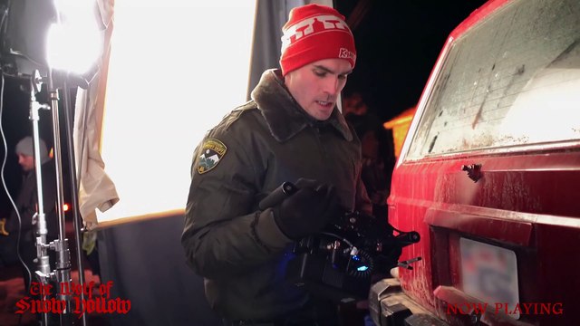 THE WOLF OF SNOW HOLLOW Movie Behind the Scenes - Working with Jim