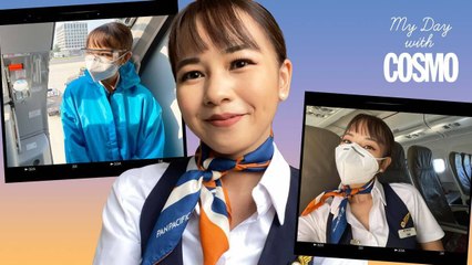 My Day With Cosmo: What It's Like Being A Flight Attendant During The Pandemic | Saturdays, 7:30 PM