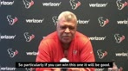 Download Video: Interim Texans coach Crennel eyeing first up win at Jaguars