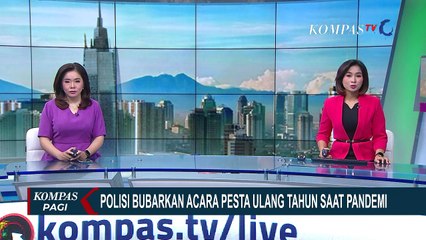 Rayakan Ulang Tahun di Kafe Sebabkan Kerumunan, Acara Dibubarkan Polisi!