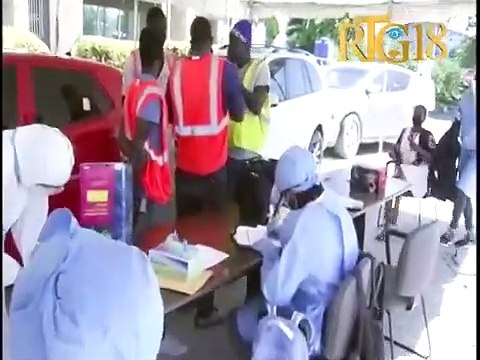 Responsab OFNAC ak AAN òganize yon jounen depistaj sou Covid-19 nan tèt kole ak Kwa Wouj Ayisyèn