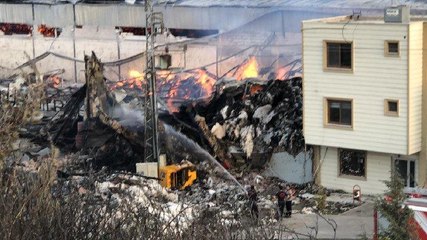 Hatay’daki yangına müdahale sürüyor