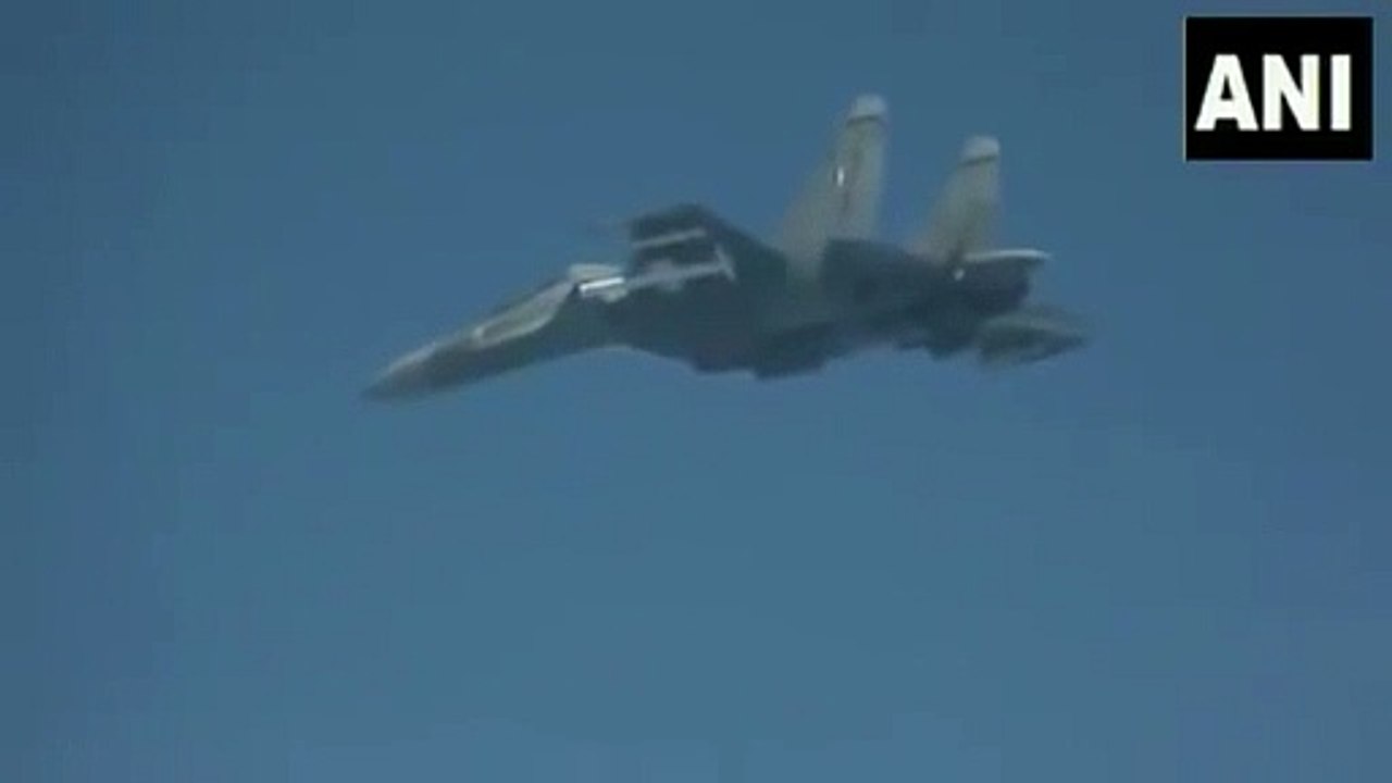 Rudram_ Anti-Radiation Missile fired from a Sukho