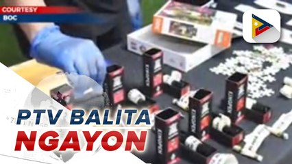 Vape liquid marijuana cartridge, kumpiskado sa Pasay City