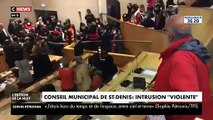 Les images des violents incidents en plein Conseil Municipal de Saint-Denis où plusieurs personnes sont entrées agressant les élus