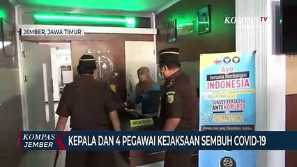 Kepala dan 4 Pegawai Kejaksaan Negeri Jember Sembuh dari Covid-19