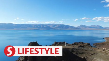 Amazing scenery of Tibet's plateau lakes