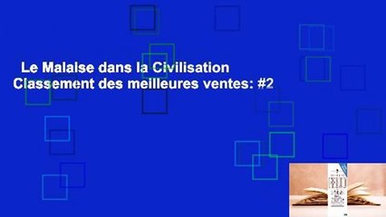 Le Malaise dans la Civilisation  Classement des meilleures ventes: #2