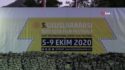 Terörün temizlendiği bölgede Uluslararası Siirt Kısa Film Festivalinin finali yapıldı