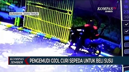 Pengemudi Ojek Online Mencuri Sepeda Angin untuk Beli Susu Anak