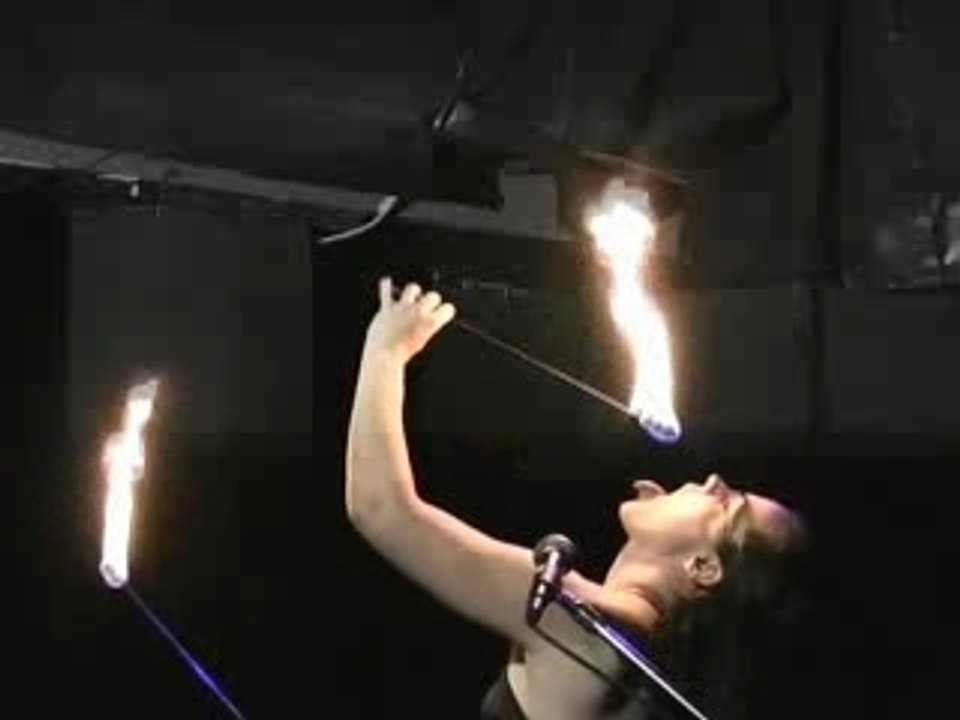 Rachel Peters: Fire Eater in a Tutu