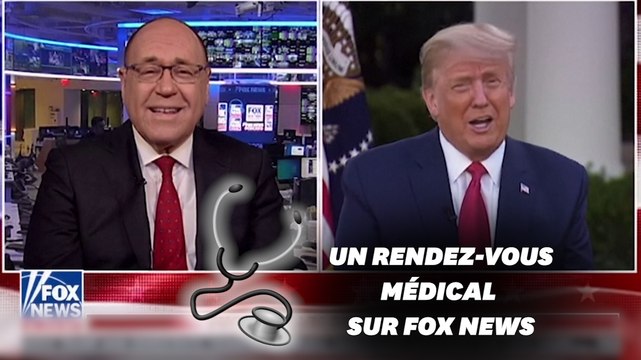 Covid-19: La téléconsultation de Donald Trump sur Fox News