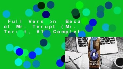 Full Version  Because of Mr. Terupt (Mr. Terupt, #1) Complete