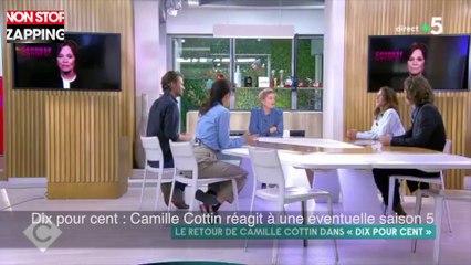 Dix pour cent : Camille Cottin réagit à une éventuelle saison 5 (vidéo)