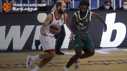 Printezis, Spanoulis led Olympiacos with points, words