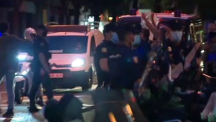Vuelven las protestas contra el estado de alarma en Madrid