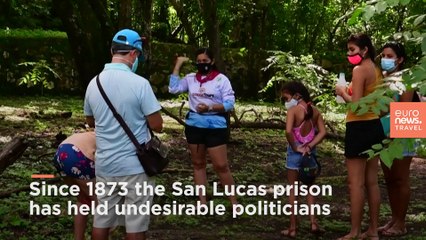 Once home to one of Latin America's most notorious prisons, San Lucas is now a tourist paradise