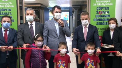 - Gaziosmanpaşa’da çöpler sanata dönüştü