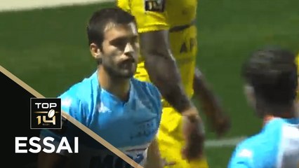 TOP 14 - Essai d'Aymeric LUC (AB) - Bayonne - La Rochelle - J4 - Saison 2020/2021