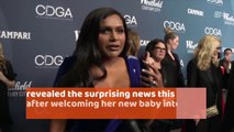 Mindy Kaling Has A Baby