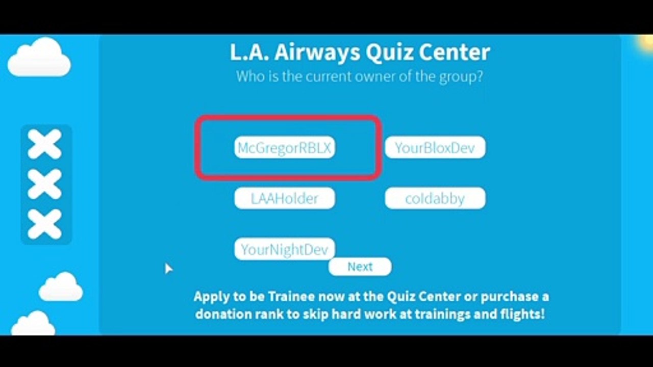 L.A. Airways Application Answers 2020 | ROBLOX