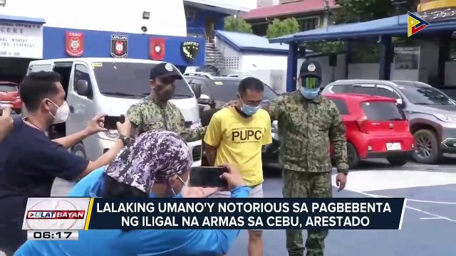 Lalaking umano'y notorious sa pagbebenta ng iligal na armas sa Cebu, arestado