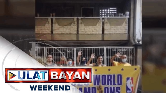 'LA Lakers 2020 NBA Finals Champion' na tarpaulin ng magbabarkada sa Maynila, viral sa social media