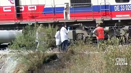 Ankara'da iki tren çarpıştı: 2 kişi hayatını kaybetti  | Video