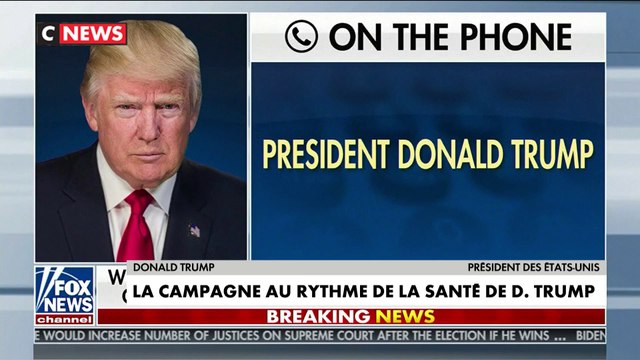 Etats-Unis : inquiétude autour de l'état de santé de Donald Trump