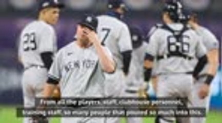 BASEBALL: MLB: "Hurt" Yankees will be back stronger next year - Boone