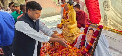 मैनपुरी: पूर्व मंत्री ने सभासद की दी श्रंद्धाजलि