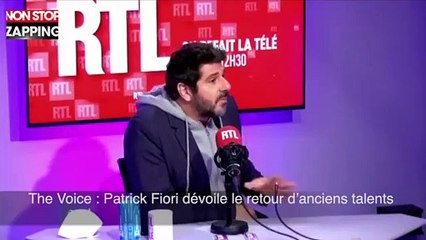 The Voice : Patrick Fiori dévoile le retour d’anciens talents (vidéo)