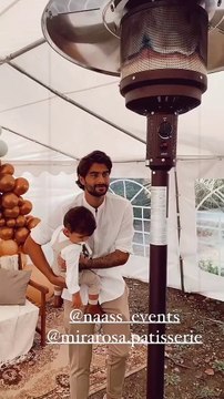 Jesta Hillmann et Benoit Assadi le jour de leur Gender reveal (10 octobre 2020).
