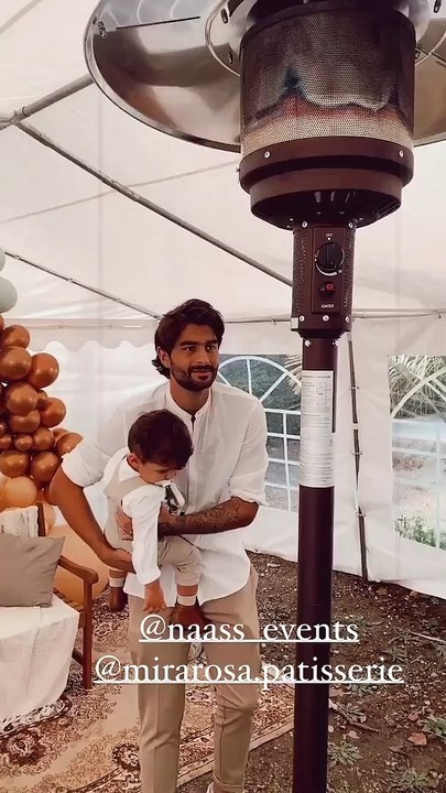 Jesta Hillmann et Benoit Assadi le jour de leur Gender reveal (10 octobre 2020).