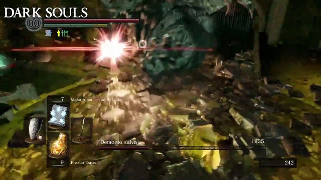 Dark Souls Remastered PS4 #24 Boss Demonio Salvaje - LOSA TITANITA-CanalRol 2020