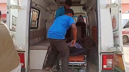 कार लोडर में हुई भिड़ंत, एक गम्भीर घायल