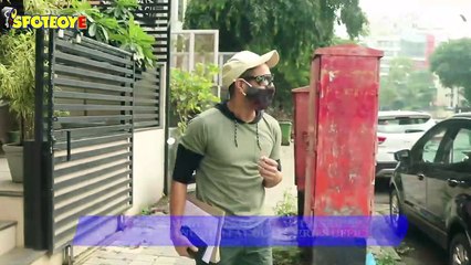 Spotted: Aparshakti Khurana at a nail spa & Dhvani Bhanushali at old T-series Office | SpotboyE