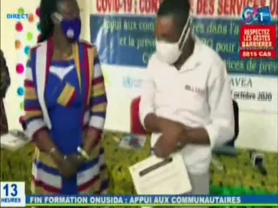 RTG/ Formation de l’ONUSIDA pour atténuer l’impact du COVID sur les personnes atteintes de VIH-SIDA