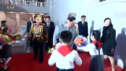 North Korea displays 'new' intercontinental missile in military parade