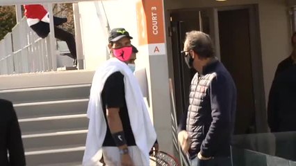 Rafa Nadal, a punto para la gran final de Roland Garros