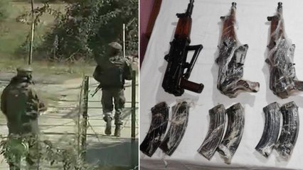 The Army has foiled attempt to push in arms and ammunition by Pak from across the Line of Control